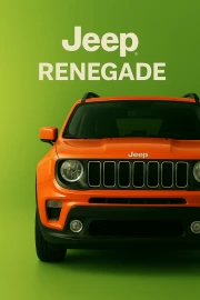 Bright Jeep Renegade: Dynamics and Style