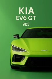 Kia EV6 GT 2023: Dynamics and Style on Your Wall