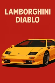 Fiery Burst of Speed: Lamborghini Diablo