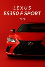 Speed and Elegance: Lexus ES350 F Sport Interior