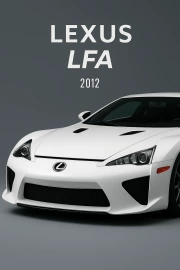 High-Speed Elegance: 2012 Lexus LFA in a Modern Interior