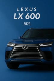 Lexus LX600: Luxury and Speed on Your Wall
