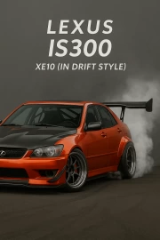 Lexus IS300 XE10: The Art of Drift and Speed