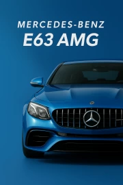 Power and Elegance: Mercedes Benz E63 AMG W213