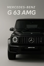 Power and style: Mercedes-Benz G63 AMG W464 on the wall