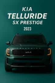 Kia Telluride SX Prestige: Power and Elegance on Canvas