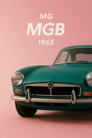 Vintage Charm MG MGB 1965: Classic in the Interior