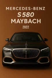 Elegance and luxury: Mercedes-Benz S580 Maybach