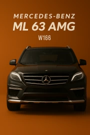 Luxury and Power: Mercedes Benz ML63 AMG W166