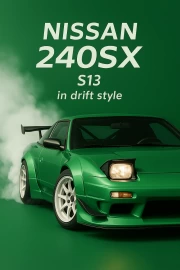 Nissan 240SX S13: Drift Legend in Motion