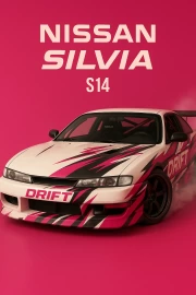 Drift Legend: Nissan Silvia S14 in a Whirlwind of Speed