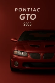 The Legendary 2006 Pontiac GTO: An Icon of Automotive Design