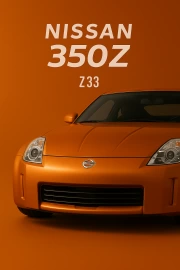 Legendary Nissan 350Z Z33: Dynamics and Style on Your Walls