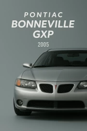 2005 Pontiac Bonneville GXP: Elegance and Strength on Canvas