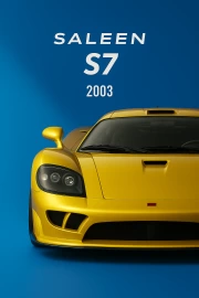 The Legendary Saleen S7 2003: Symbol of Speed and Design