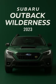 2023 Subaru Outback Wilderness: Adventure and Power on Your Wall