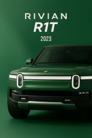 Rivian R1T: Modern Power on Canvas
