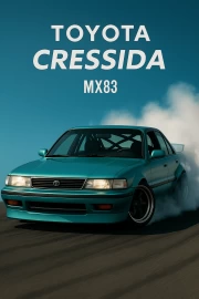 Toyota Cressida MX83: Drift Legend at Speed