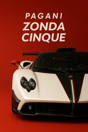 Speed Legend: Pagani Zonda Cinque on the Wall