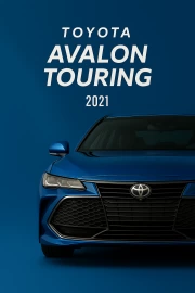 Toyota Avalon Touring: Dynamics and Style
