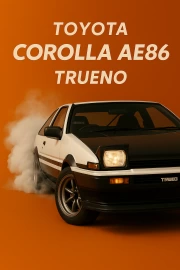 Toyota Corolla AE86 Trueno: Drift Legend in Dynamics