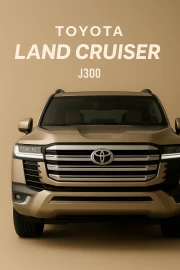 Toyota Land Cruiser J300: Power and Style on Your Wall
