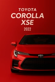 Toyota Corolla XSE 2022: Dynamics and Elegance in the Interior