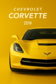 Legendary Chevrolet Corvette C7: Dynamics and Style on Your Wall