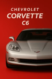 Chevrolet Corvette C6: Dynamics and Style on Your Wall