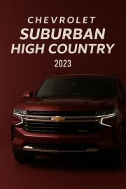 2023 Chevrolet Suburban High Country Greatness: Power and Aesthetics