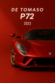 De Tomaso P72: Symphony of Speed and Style