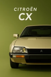 Elegant Citroën CX: Style and Nostalgia in the Interior
