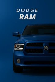 Power and Style: Blue Dodge Ram in Action