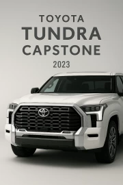 Toyota Tundra Capstone: Power and Style on Your Wall