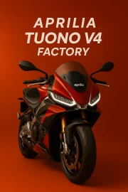 Dynamics and style: Aprilia Tuono V4 Factory in motion