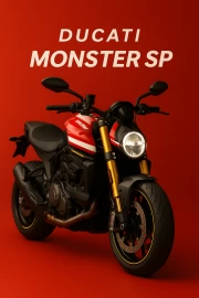 Ducati Monster SP: Dynamics and Speed on Your Wall