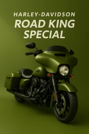Harley Davidson Road King Special: Power and Style on Your Wall