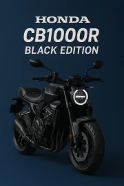 Honda CB1000R Black Edition: The Embodiment of Power and Style