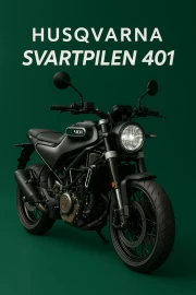 Dynamics and Chic: Husqvarna Svartpilen 401 in the Interior