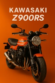 Kawasaki Z900RS: Classic and Power on the Wall