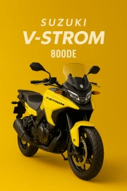 Speedy Style: Suzuki V-Strom 800DE in Motion
