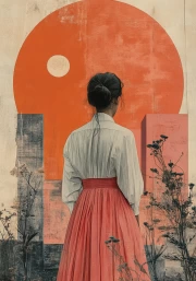 Harmony of Silhouettes: Japanese Minimalism and Tranquility