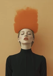 Orange Cloud: Surreal Minimalism and Abstraction