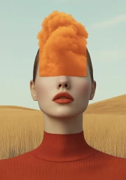 Cloud-Face: A Surreal Fantasy World