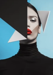 Fusion of Minimalism and Surrealism: Abstract Animation of Space