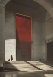 The Mysterious Red Door: Isometry of Surrealism