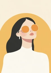 Elegant Look in Glasses: Stylish Minimalism for Your Space