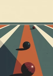 Perspective View: Play of Colors in Minimalism