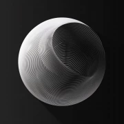 Hypnotic Vortex: Abstract Lines and Shadows Vector