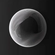 Hypnotic Sphere: Abstract Game of Lines